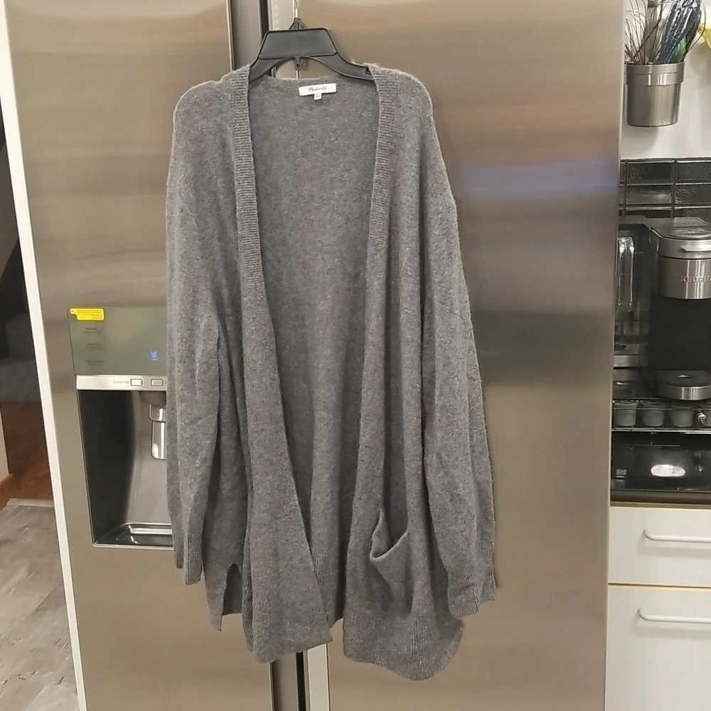 💕MADEWELL💕 Cozy Walker Cardigan ~ Heather Evening Grey XXL NWOT